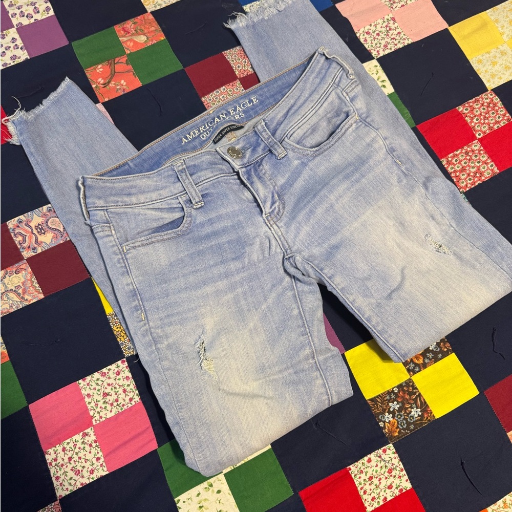 American Eagle Outfitters Light Wash Women's Jeggings